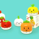 Vegetable Kitchen Timer Cooking Mechanical Timing Tool Count Down Alarm, Random Color Delivery - Image 9