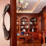 6029-96 Solid Wood Furniture Cabinet Handle Red Bronze Handles - Image 7