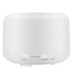 T500 Remote Control Clear White Air Humidifier Automatic Alcohol Sprayer Essential Oil Diffuser Ultrasonic Mist Maker Ultrasonic Aroma Diffuser Atomizer Color LED, Capacity: 500ml, DC 24V, US Plug - Image 2