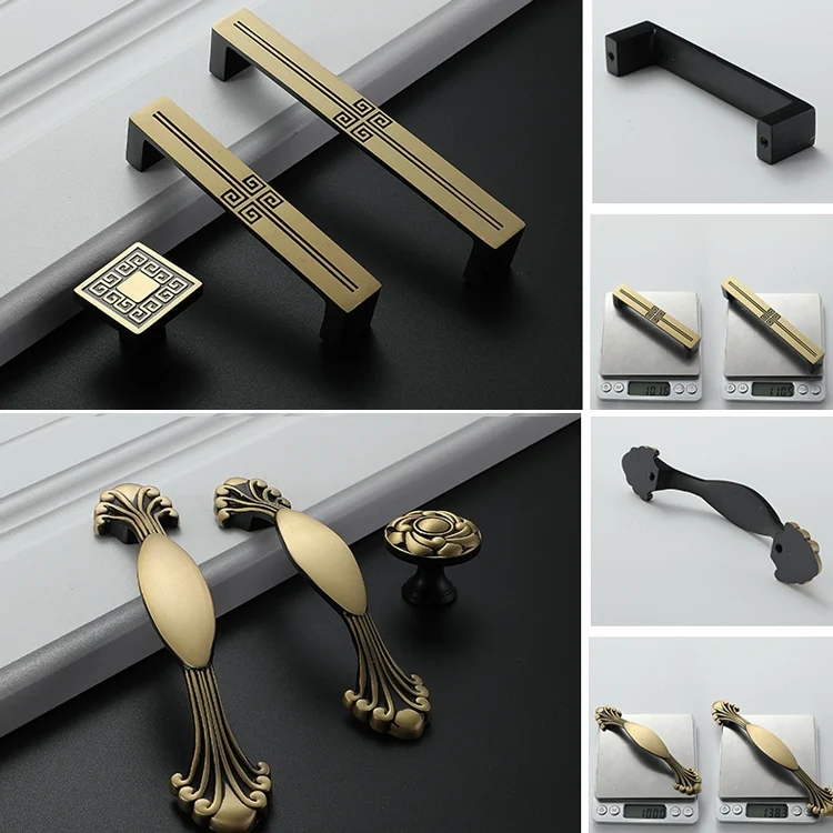 HC37585_2.webp 1006-128 Cabinet Wardrobe Door Handle Solid Copper Door Handle - Image 3