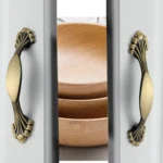 1006-128 Cabinet Wardrobe Door Handle Solid Copper Door Handle - Image 7