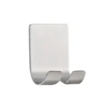 Stainless Steel Plug Power Cord Hook Bathroom Non-perforated Storage Rack, Size: 61x45mm - Image 2