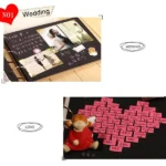 DIY Creativity Loose-leaf Type Retro Imitation Leather Lashing Children Growth Memorial Photo Album - Image 8