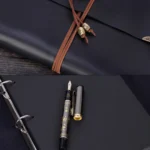 DIY Creativity Loose-leaf Imitation Leather Retro Love Heart Lock Pattern Commemorative Photo Album, Size: M - Image 4