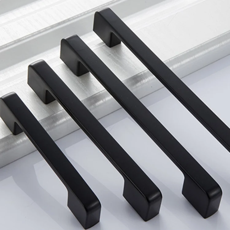 HC3857BR_2.webp 6613-224 Simple Cabinet Door Handle Drawer Wardrobe Zinc Alloy Handle - Image 3