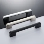 6613-224 Simple Cabinet Door Handle Drawer Wardrobe Zinc Alloy Handle - Image 4