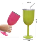 New Fashion Stainless Steel Vacuum Cup Red Wine Cocktail Goblet Creative Gift - Image 6