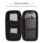 Multi-function Travel Mobile Power Earphone Electronic Product Storage Box Protective Bag - Image 4