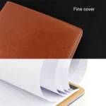 Office Supplies Business Style Leather Document Folder with 30-pages A4 Note Pad & Calculator - Image 6