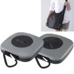 Creative Rotating Foldable Shopping Storage Bag Portable Large Capacity Eco-friendly Nylon Storage Bag, Random Pattern Delivery