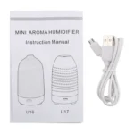 5W Capsule Shape Mini Humidifier with Colorful Light, Capacity: 50ml, DC 5V - Image 6