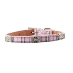PU Leather with Bone Designs Pet Dog Collar Pet Products, Size: L, 2.5 * 51cm - Image 4