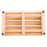 Thickened Large Non-slip Five-row Solid Wood Roller Foot Massager - Image 4