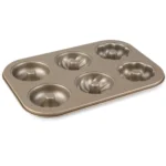 3 Flowers Type Donuts Cookie Mold Gold 6 Cups Cake Mold Baking Mold Cake Tools Bakeware Kitchen Accessories - Image 3