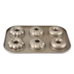 3 Flowers Type Donuts Cookie Mold Gold 6 Cups Cake Mold Baking Mold Cake Tools Bakeware Kitchen Accessories - Image 4