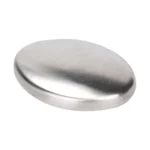 Portable Cleaning Stainless Steel Oval Hand Soap Eliminating Odour Remover, Random Style Delivery