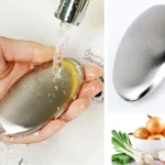 Portable Cleaning Stainless Steel Oval Hand Soap Eliminating Odour Remover, Random Style Delivery - Image 3