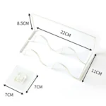 5 PCS K204 Creative DIY Household Wall-mounted Double Layer Shoe Storage Rack - Image 3