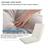 F3 Lazy Sofa Armrest Bedroom Leisure Japanese Folding Fabric Lounge Chair - Image 6