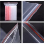 100pcs/Pack PE Self Sealing Clear Zip Lock Packaging Bag, 40cm x 60cm, Custom Printing and Size are welcome - Image 5