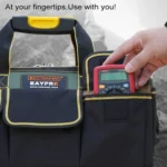 Multi-function Oxford Cloth Cloth Bottom Electrician Belt Pouch Maintenance Tools Handbag Shoulder Bag Convenient Tool Bag, Size : 16 inch - Image 4