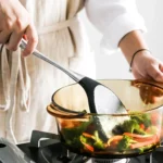 kn605 Stainless Steel Handle Silicone Slice High Temperature Resistance Cooking Slice - Image 6