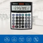 OSALO OS-2TV 12 Digits Desktop Tax Rate Calculator Solar Energy Dual Power Calculator - Image 6