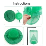 3pcs Folding Hanging Automatic Fly Hunter, Induced Fly Cage - Image 5
