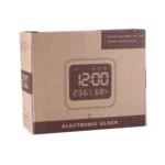 Desk Table Digital Backlight LED Alarm Clock with Time & Date & Temperature & Humidity Display - Image 7