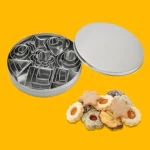 24 PCS / Set Stainless Steel DIY Cookie Biscuits Molds Geometry Baking Tools (Octagon) - Image 2