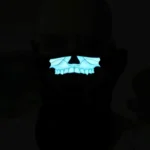 FG-MA-018 Halloween Mask Voice Control LED Cold Light Terror Cosplay Mask - Image 9