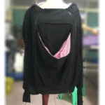 Three-in-one Multi-function Mother Kangaroo Zipper Hoodie Coat with Front Cap Size: M, Chest: 90-93cm, Waist: 70-72cm, Hip: 97-99cm - Image 2