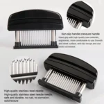 48-Pin Ultra Shrill Needle Stainless Steel Blades Meat Tenderizer for Chicken, Steak, Beef, Pork, Fish - Image 5