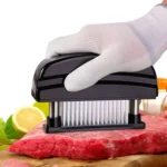 48-Pin Ultra Shrill Needle Stainless Steel Blades Meat Tenderizer for Chicken, Steak, Beef, Pork, Fish - Image 8