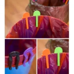 10pcs Universal Trash Bag Fixed Clip Waste Basket Rubbish Bin Garbage Can Clamp Rubbish Clip Non-slip Garbage Bag Clip, Random Color Delivery - Image 4