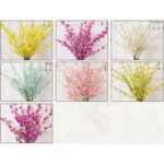 Home Wedding Party Decor Silk Orchid DIY Artificial Flower Phalaenopsis Bouquets, Random Color Delivery - Image 6