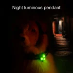 LED Night Light Pet Safety Collar Silicone Pendant - Image 8