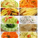 CZ-01 Multifunctional Household Stainless Steel Manual Vegetable Cutting Machine Carrot Potato Grater - Image 13