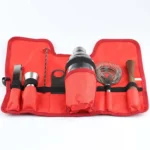 8 in 1 Stainless Steel Wine Cocktail Shaker Tools Set with Cloth Bag, Capacity: 350ml - Image 6