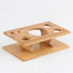 14 in 1 Stainless Steel Cocktail Shaker Tools Set with Bamboo Mount, Capacity: 750ml - Image 6