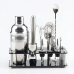 18 in 1 Cocktail Shaker Tools Setwith Acrylic Mount, , Capacity: 750ml - Image 2