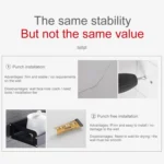 50cm Kitchen Multi-function Wall Hanging Holder Seasoning Storage Rack - Image 4