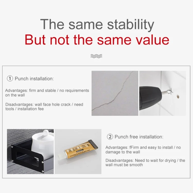 HC4838S_3.webp 80cm Kitchen Multi-function Wall Hanging Holder Seasoning Storage Rack - Image 4