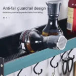 50cm Kitchen Multi-function Wall-mounted Seasoning Holder Storage Rack - Image 7