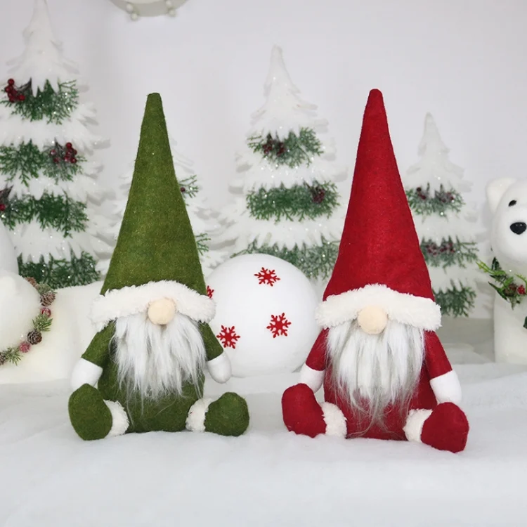 HC4912_B2.webp CX20217 Faceless Doll Window Ornament Christmas Decoration - Image 3