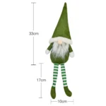 CX20218 Faceless Long-legged Sitting Doll Window Ornament Christmas Decoration - Image 4