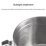 800ml Stainless Steel Sealed Food Coffee Grounds Bean Storage Container with Built-in CO2 Gas Vent Valve & Calendar - Image 3