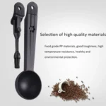 Coffee Machine Cleaning Brush Tool with Measure Scoop Spoon - Image 7