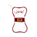CX20223 Multi-function Bone Shape Christmas Sock Gift Bag Knife Fork Sleeve Christmas Tree Pendant Decoration - Image 2