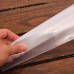 10 PCS Deli Transparent Single Page A4 Folder, Size: 32.1*30.7cm - Image 3